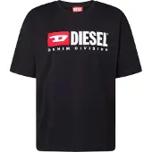 Diesel Camiseta 'T-Boxt-Div' rojo / negro / offwhite