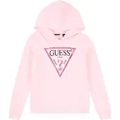 GUESS Sudadera rosa / rosa oscuro / negro