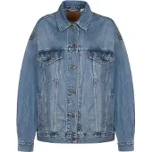 Levi's Oversized Trucker Jacket Talla: L | Chaquetas Vaqueras Outlet | Mujer