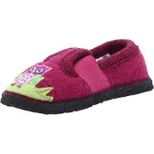 Beck Zapatillas de casa 'Eule' verde claro / rosa / rosa oscuro