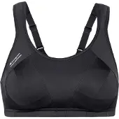 Shock Absorber Sujetador deportivo gris / negro