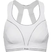 Shock Absorber Sujetador deportivo gris / blanco