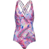 LASCANA Traje de baño azul claro / azul oscuro / amarillo / rosa