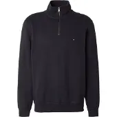 Tommy Hilfiger Sudadera 'Essential' navy / rojo / blanco