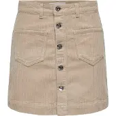 ONLY Falda 'ONLAmazing' beige
