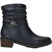Rieker Botas 'Stiefelette Damen Y0572 14 Kunststoff (Synthetik) in blau' azul