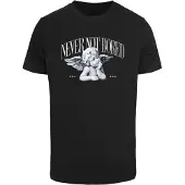 Mister tee Camiseta 'Never Not Bored' negro / blanco