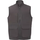 NOWLES Chaleco gris oscuro