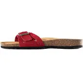 Bayton Zapatos abiertos 'Athena' rojo oscuro