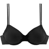 LASCANA Top de bikini negro