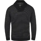 INDICODE JEANS Jersey 'Copent' gris / negro
