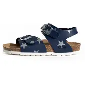 Bayton Sandalias 'Pegase' azul / plata