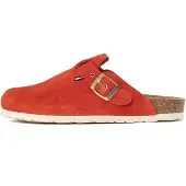 Bayton Zapatos abiertos 'MILKY' marrón / oro