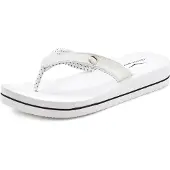 Venice beach Sandalias de dedo blanco