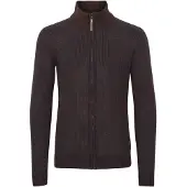 INDICODE JEANS Cárdigan navy / marrón