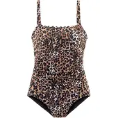 LASCANA Traje de baño 'Lexa' marrón / negro
