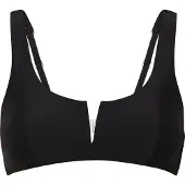 LASCANA Top de bikini negro
