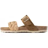 Bayton Zapatos abiertos 'Carina' camelo / marrón