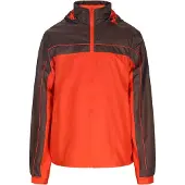 COSIMON Chaqueta de entretiempo marrón / naranja
