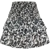 IZIA Falda negro / blanco