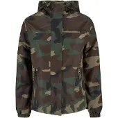 Brandit Chaqueta de entretiempo marrón oscuro / verde / caqui / negro