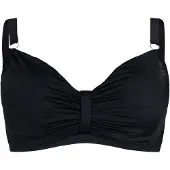 Swim By Zizzi Top de bikini negro