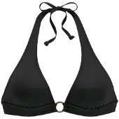 s.Oliver Top de bikini 'Rome' negro
