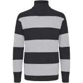 !Solid Jersey 'Serge' gris claro / gris oscuro