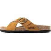 Bayton Zapatos abiertos azul claro / marrón