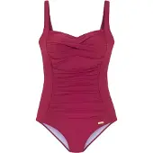 LASCANA Traje de baño rojo cereza
