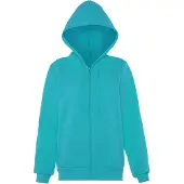 Exide Sudadera con cremallera azul neon
