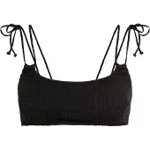 LASCANA Top de bikini negro