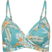 Sunseeker Top de bikini 'Suva' azul claro / naranja