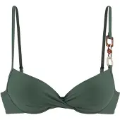 LASCANA Top de bikini verde