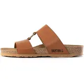 Bayton Zapatos abiertos 'Navia' cognac / negro