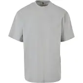Urban Classics Camiseta gris / verde / blanco