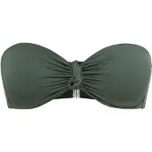 LASCANA Top de bikini 'Nele' verde oscuro
