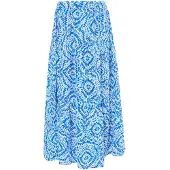 IZIA Falda azul / blanco