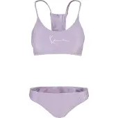 Karl kani Braga de bikini lila claro