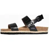 Bayton Sandalias con hebilla 'Tone' negro