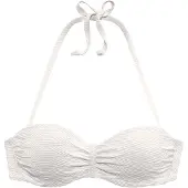 Sunseeker Top de bikini blanco