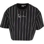 Karl kani Camiseta negro / blanco