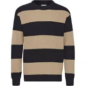 !Solid Jersey beige / negro