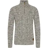!Solid Jersey 'Pankraz' marrón / verde moteado