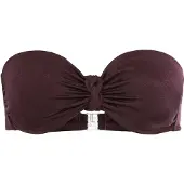 LASCANA Top de bikini 'Nele' berenjena