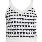 Ebeeza Top negro / blanco