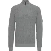 INDICODE JEANS Jersey gris / negro