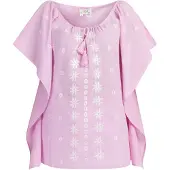 Usha Capa rosa / blanco