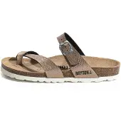 Bayton Zapatos abiertos 'Triade' bronce / negro / plata