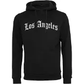 Mister tee Sudadera 'Los Angeles' negro / blanco